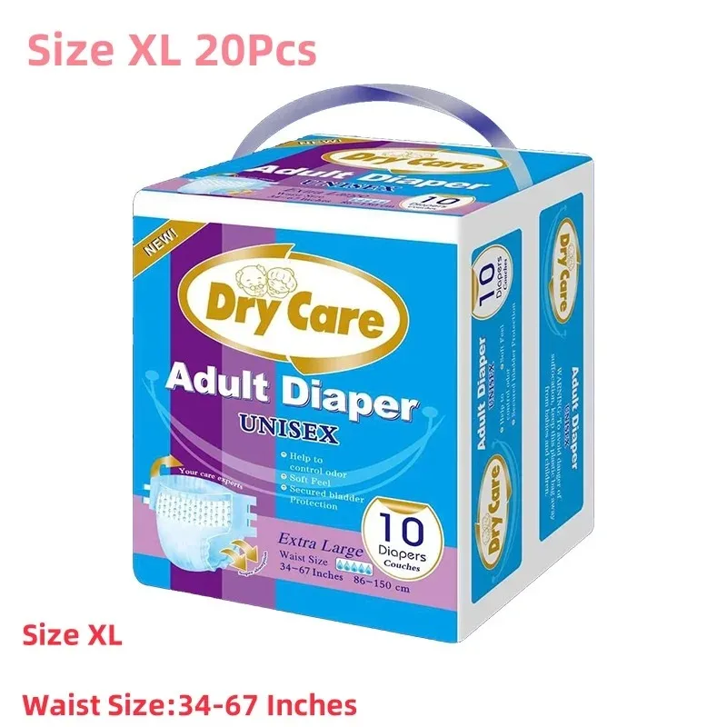 Diapering - 20 stuks, extra absorberende, wegwerpluiers voor