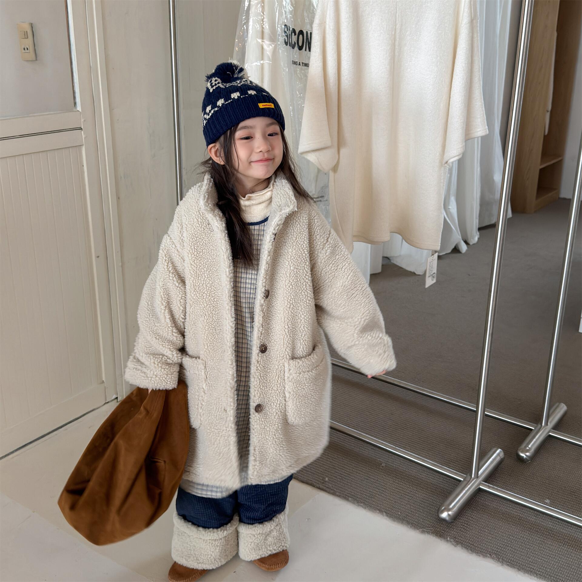 Toddler Boy Winter Fleece Jacket - 2026 Winter Nieuwe Kinderen Lange Mouwen
