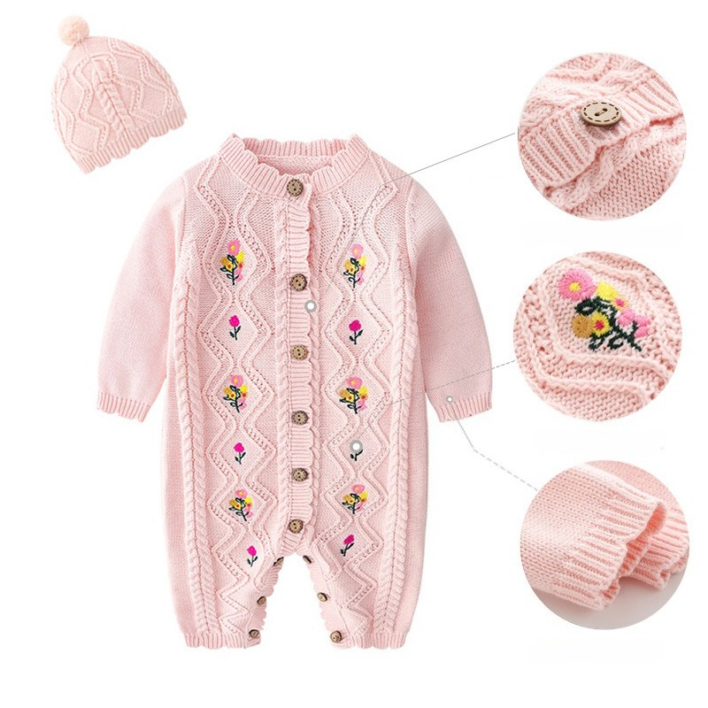0-24M 100% katoenen baby meisj - Newborn Baby Girl Romper Floral recensie en prijs