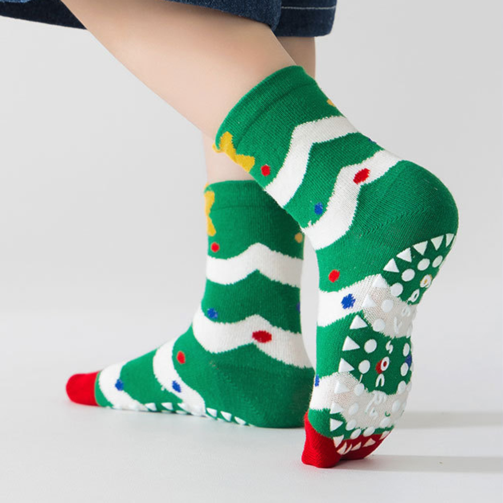 1/5 paar Kerst sokkensets voor - Unisex Baby Socks Non Slip recensie en prijs