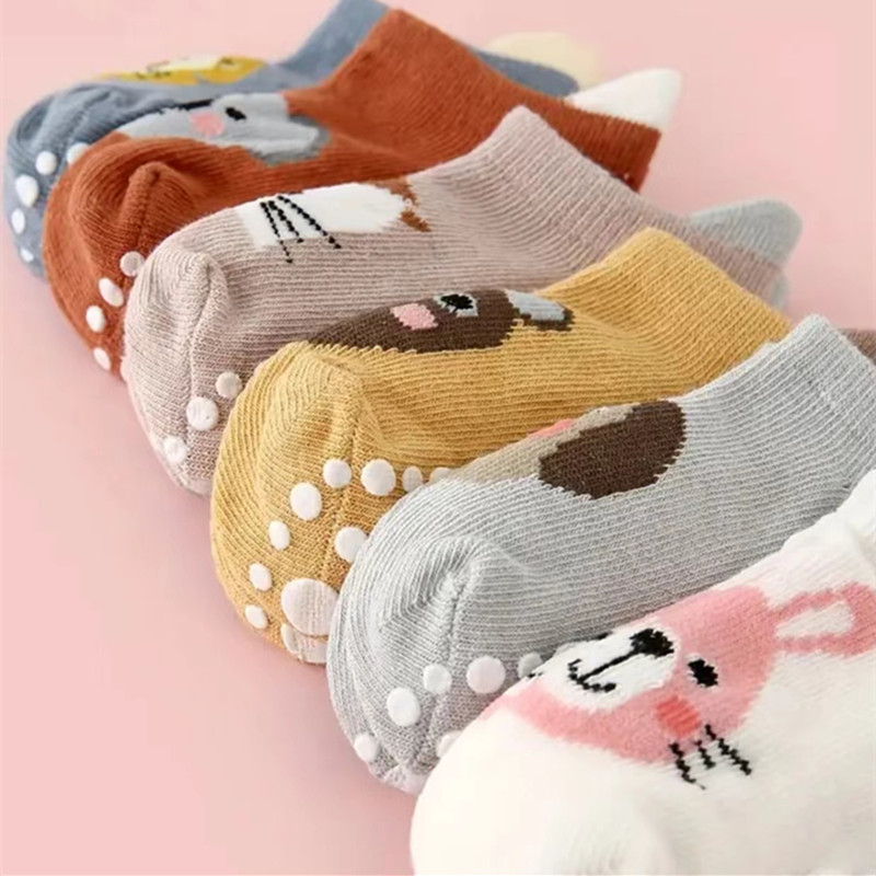 6 Paren/partij Pasgeboren Baby - Unisex Baby Socks Non Slip recensie en prijs