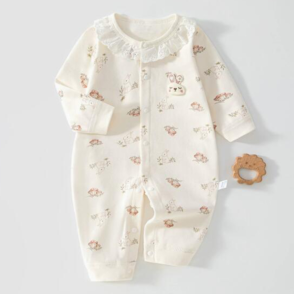 Herfst jumpsuit voor babymeisj - Newborn Baby Girl Romper Floral recensie en prijs