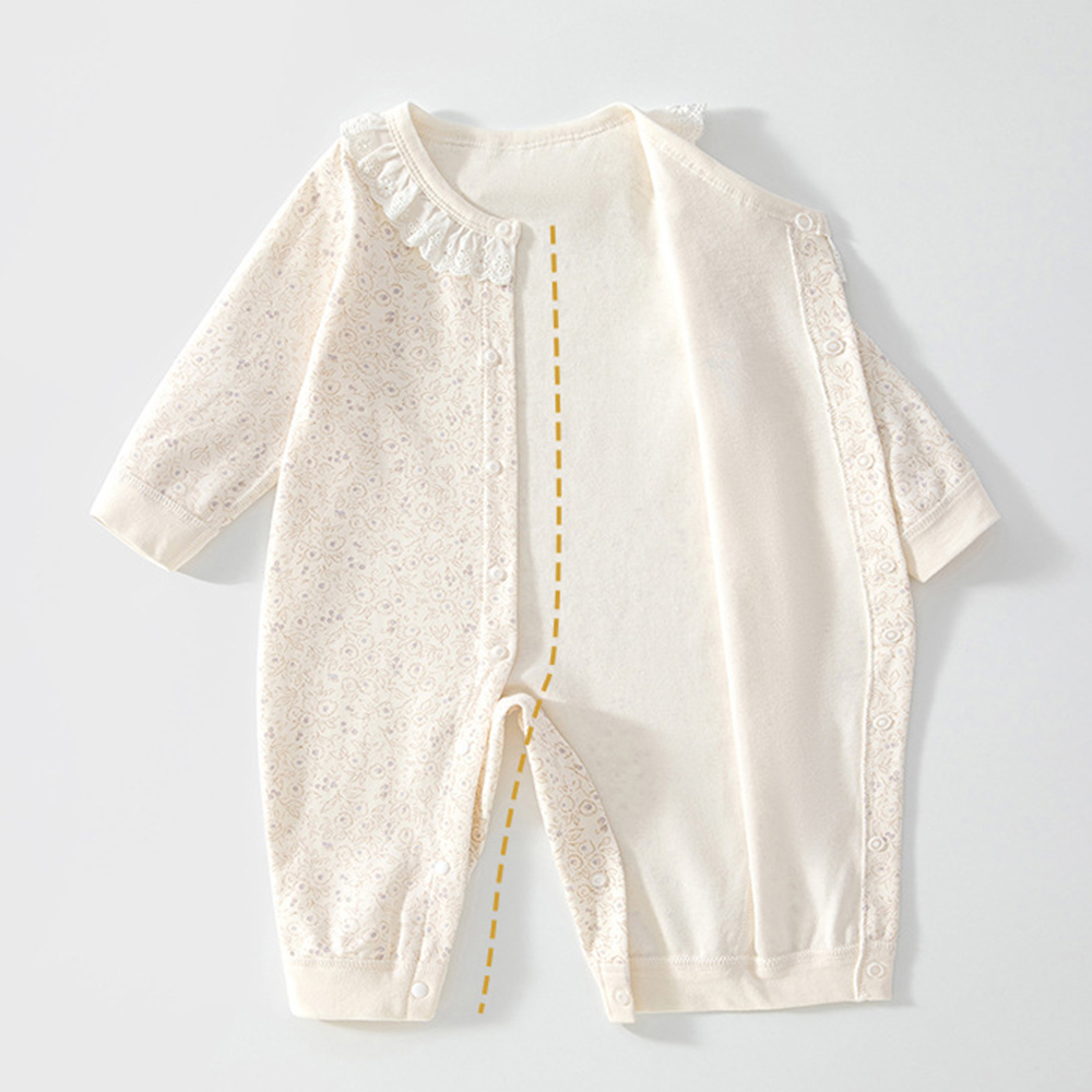 Herfst jumpsuit voor babymeisj - Newborn Baby Girl Romper Floral recensie en prijs